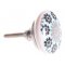 La Finesse Porceln Knop blomst, bl