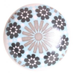 La Finesse Porcel�n Knop blomst, bl�