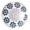 La Finesse Porceln Knop blomst, bl