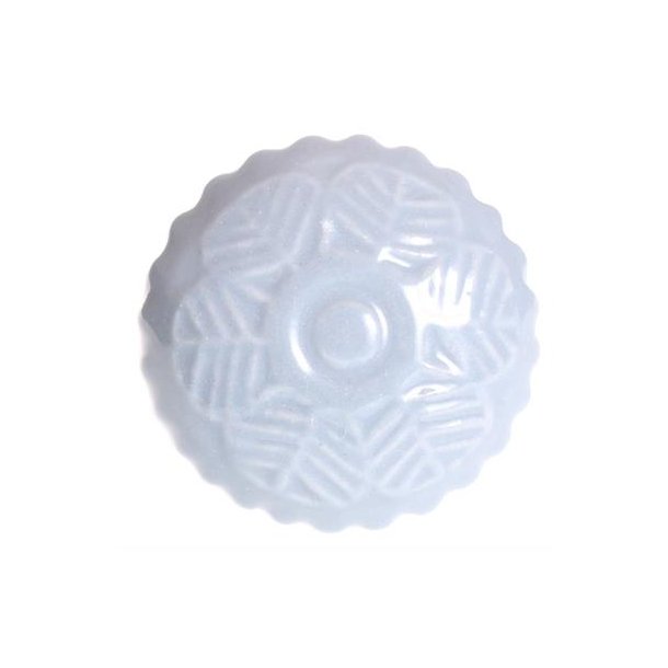 La Finesse Rund Keramik Blomst Knop, - Bl�/Gr�