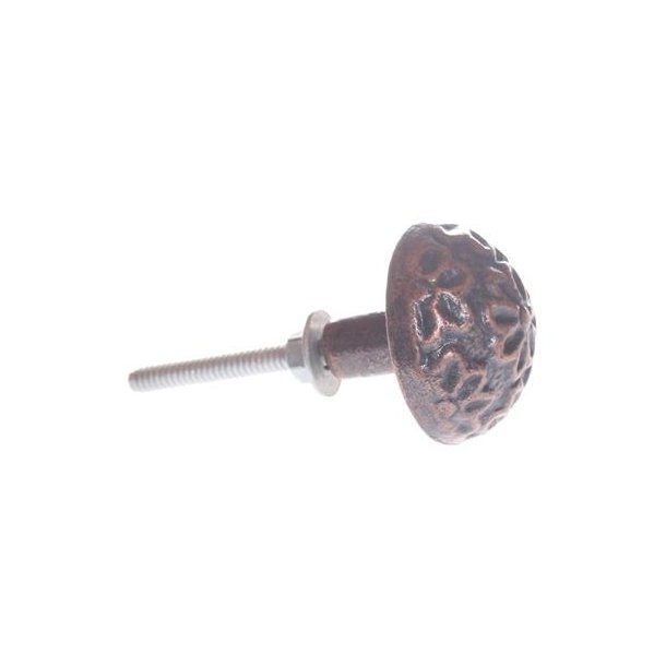 La Finesse Jern knop, Rund Metal Mrk