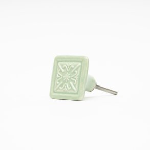 La Finesse Firkantet Knop, Dusty Green