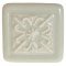 La Finesse Firkantet Keramik Knop, Dusty Green