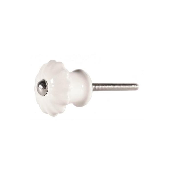 La Finesse Keramik knop, Creme