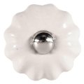 La Finesse Keramik knop, Creme