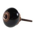 La Finesse Keramik Knop, Sort