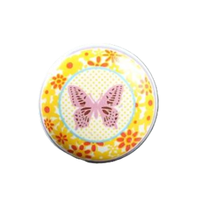 La Finesse Keramik knop, sommerfugl