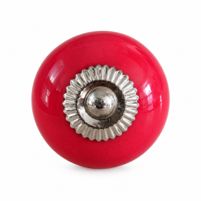 La Finesse Keramik Knop, R�d