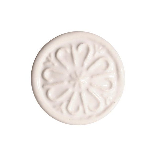 La Finesse Hvid Knop Med Mnster