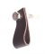 La Finesse Flad Knop Lder, Mrke Brun