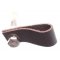 La Finesse Flad Knop Lder, Mrke Brun