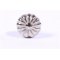 La Finesse Jern Knop Blomst, Metal