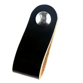 La Finesse Knop Lderbnd, Sort