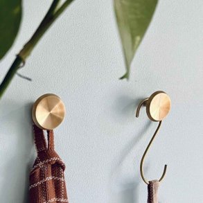 MOUD Home Pin Messing Knage, 3,5 cm.