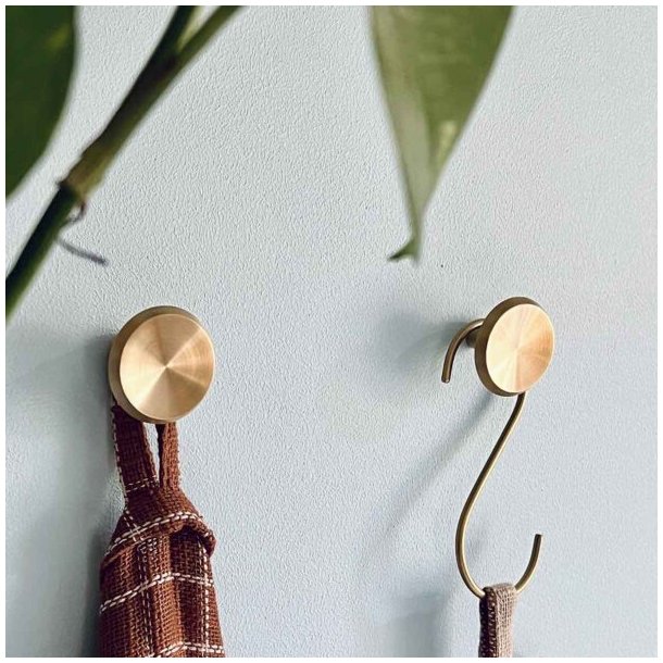 MOUD Home Pin Messing Knage, 3,5 cm.