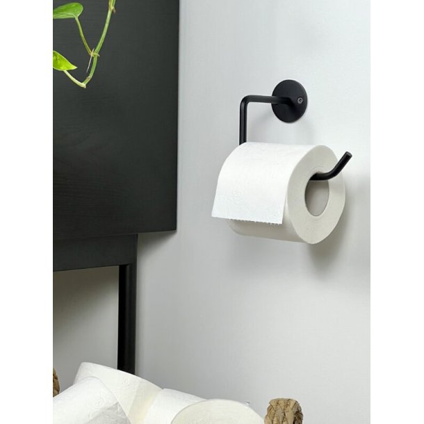 MOUD Home WALL Toiletrulleholder, Sort