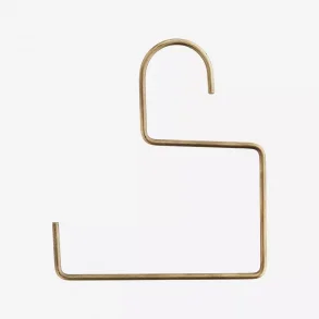 Madam Stoltz Toiletrulleholder, Antique Brass