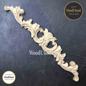 WoodUbend Pediment, 5.7 x 32.7cm