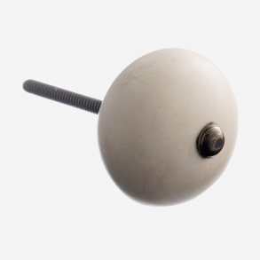 Madam Stoltz Porceln Knop, Hvid