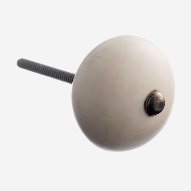 Madam Stoltz Porceln Knop, Hvid