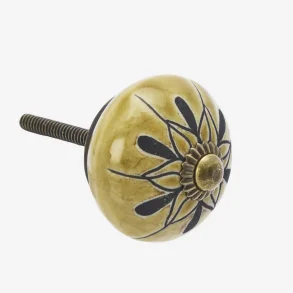 Madam Stoltz Hndmalet Greb, Sennep/Brun og Trkul