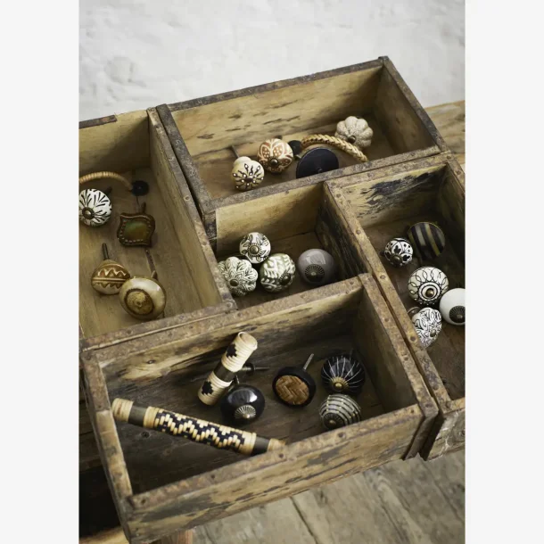Madam Stoltz Keramik Knop, Sort