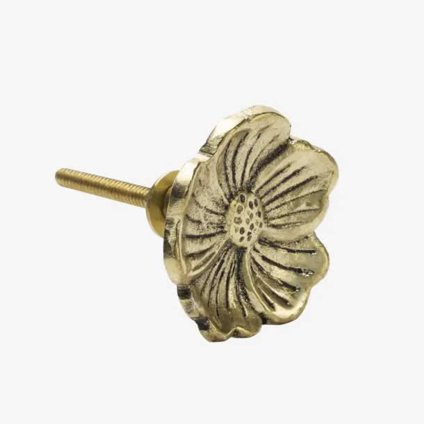 Madam Stoltz H�ndlavet Blomsterknop, Jern
