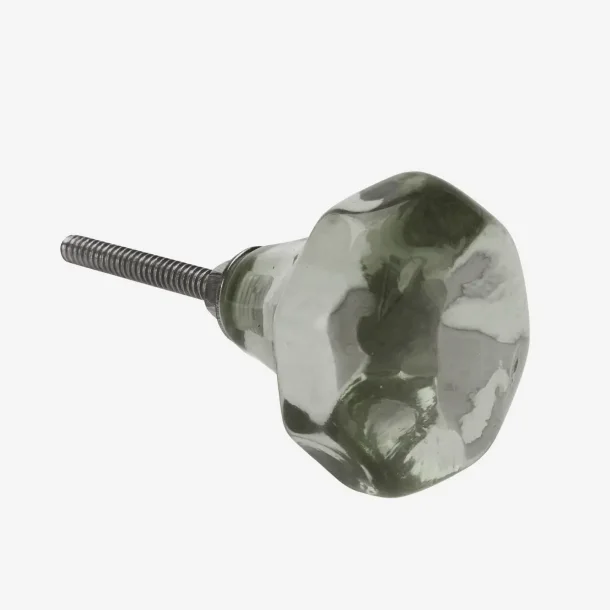 Madam Stoltz Glasknop, Gr�/Gr�n