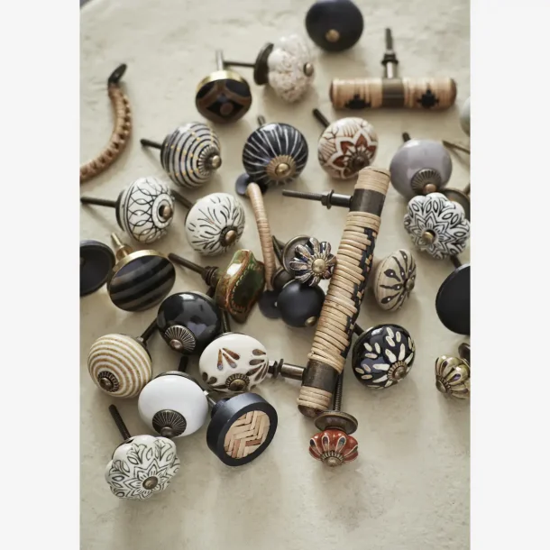 Madam Stoltz Porceln Knop, 3 cm