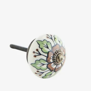 Madam Stoltz Hndmalet Greb, Grn og Brun