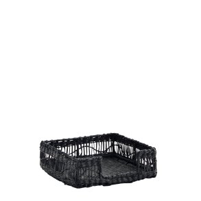 Madam Stoltz Servietbakke, Sort.