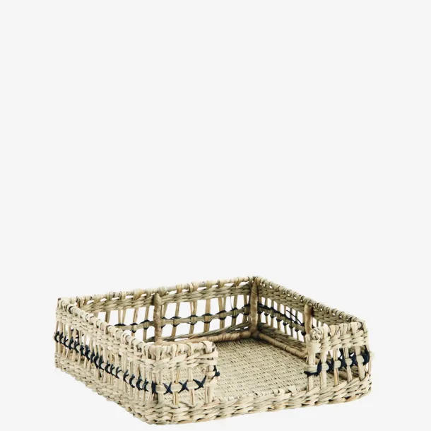 Madam Stoltz Servietbakke, Natur og Sort.