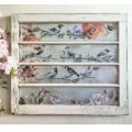 Vintage Paint Redesign decor transfers birds berries  60,96x86,36 cm.